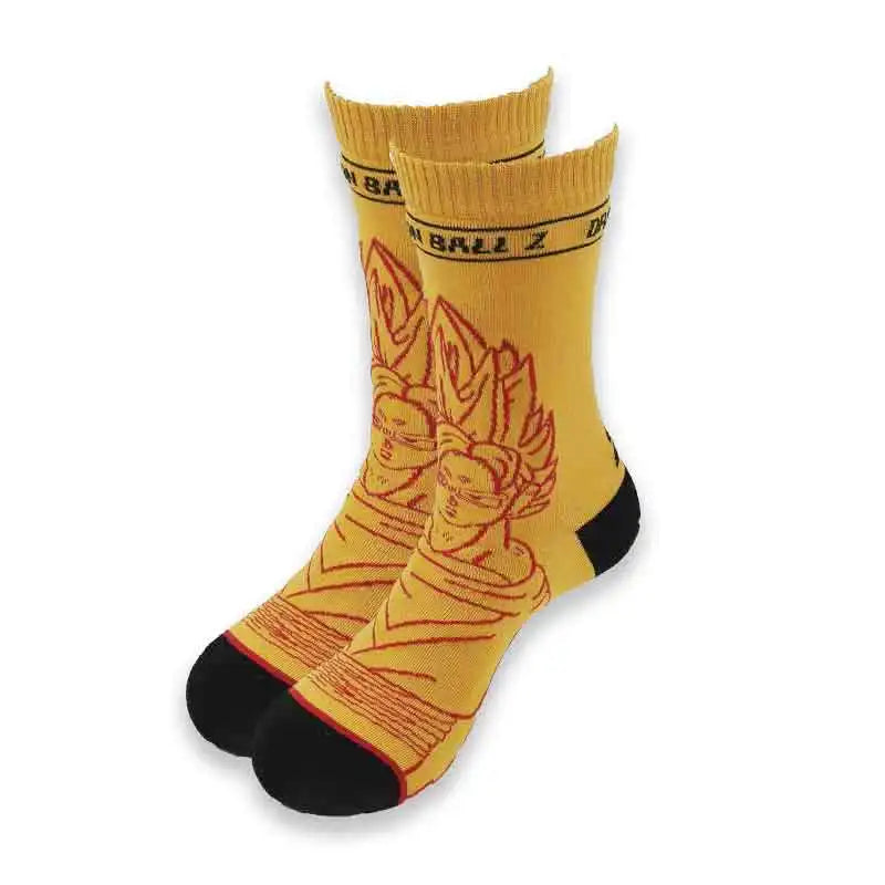 Spring and Autumn Men's and Women's Socks Cartoon Cartoon Fashion Funny High Quality Tube  Movie Character  Socks for Men