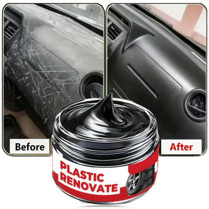 Auto Interior Refurbish Paste Multifunctional Leather Plastic Care Cream Long Lasting Shine Anti Oxidation Protection Coating