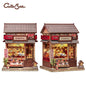 CUTEBEE Book Nook DIY Building Kit with Laser-Cut Precision Pieces 3D Wooden Puzzle  Collectible Desk Home Decor for Gift Idea