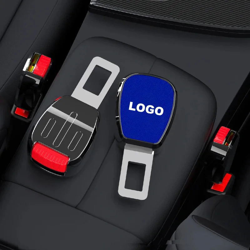 Car Seat Belt Buckle Plug Auto Safety Strap Extension Accessories interior For Skoda Octavia Superb Rapid Kodiaq Karoq Fabia VRS