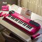 Children's Piano Keyboard 37 Keys Multifunctional Electronic Piano with Microphone Children's Early Education Educational Toys