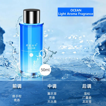 50ml Essential Oil for Car Aroma Diffuser Fruit Fragrance Air Fresheners for Cars Flavoring Cologne Ocean Oils Air Freshener