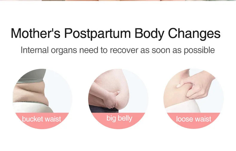 3In1 Corset Postpartum Band Pregnant Women Tummy Belly Peis Belt Wrap Waist Trainer Recovery Bandage Strap Body Shaper