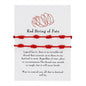 Handmade Knot Bracelet For Women Men Red String Of Fate Wrap Bangle Couple Good Lucky Friendship Jewelry Accessories