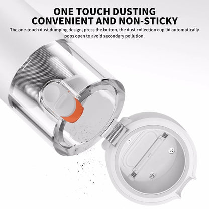Original MIJIA Portable Handheld Vacuum Cleaner For Home Car Mini Wireless Dust Catcher Collector 13000PA Cyclone Suction
