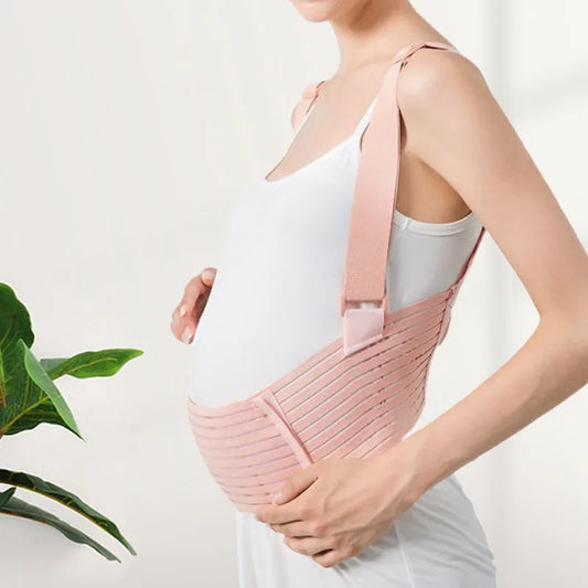 Belly Support Belt for Pregnant Women, Professional Pregnancy Belt for Mid to Late Pregnancy