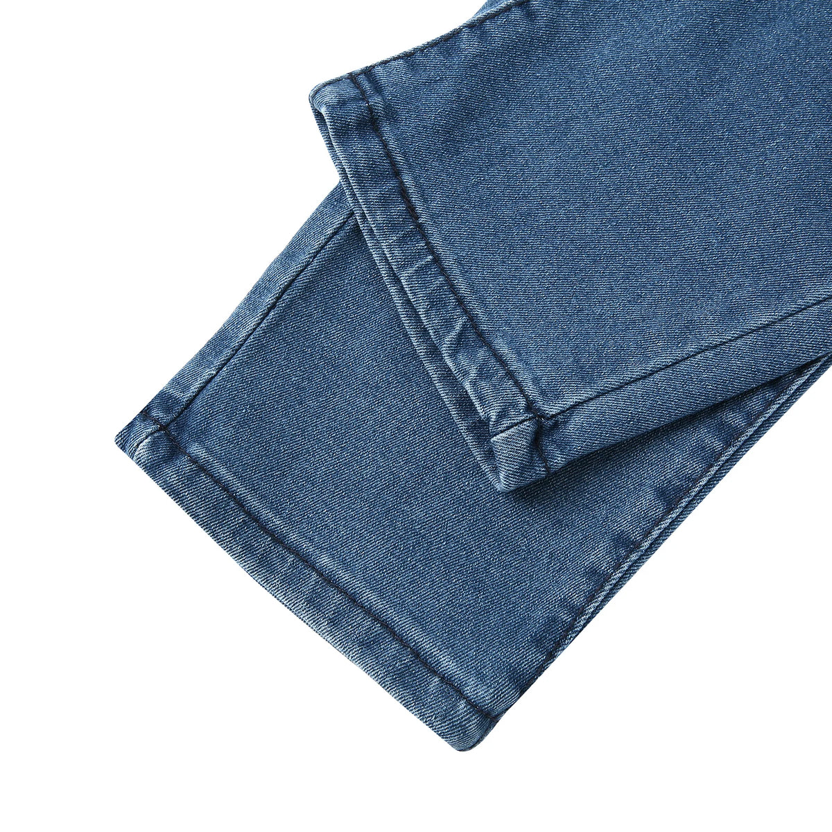 2025 New Men Slim Biker Ripped Long Denim Trousers Skinny Jeans Side Straps Zips Male Jogging Pants Destroyed Stretchy Pants