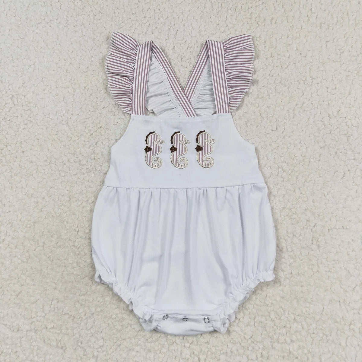 Wholesale Baby Girl Newborn Birthday Balloons Romper Bubble Embroidery Pink Plaid Bows Jumpsuit Kids Toddler Summer Clothes