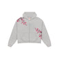 2025 Autumn/Winter Fashion Cherry Blossom Embroidery Patch Zipper Hoodie for Men and Women Y2K Harajuku Retro Gothic Casual Clow