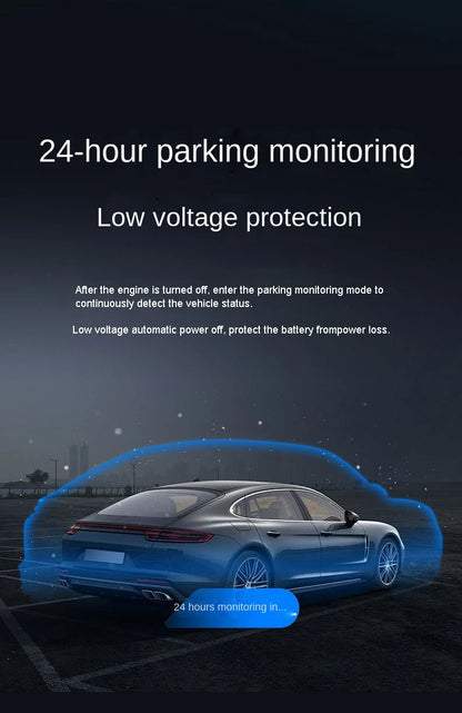 4K 4CH Hidden Dash Cam with APP Night Vision Motion Detection 24/7 Parking Monitor G-Sensor Loop Recording WDR Blackbox Car DVR