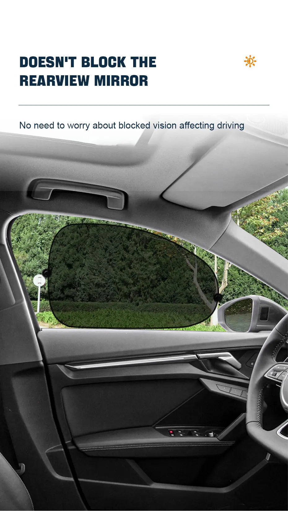 BLALION Car Sunshade Covers Cover Universal Windscreen Folding Visor Reflector Windshield Auto Sun Shade Protector Accessories