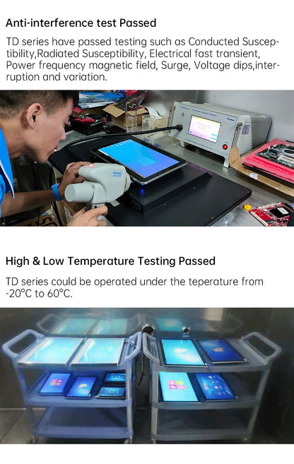 8 To 43 inch Wall mounted PCAP Multi Touch Screen Display Touchscreen Monitor Android 11/12/14 Tablet Industiral All In One Pc