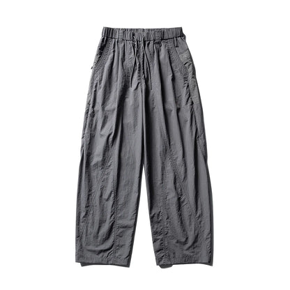 Men Women Splice Fashion Outdoor Loose Casual Lightweight Quick Dry Sports Cargo Baggy Pants Track Trouser Jogger Sweatpants