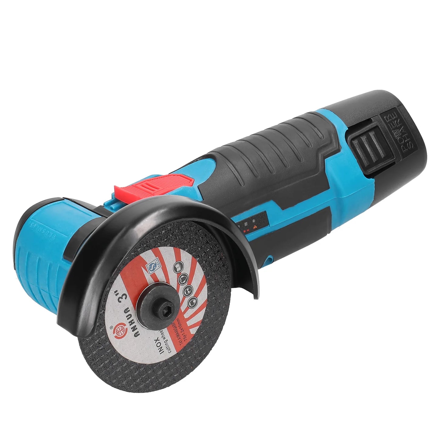 Angle Grinder Precision Cordless Grinder for Tight Spaces 12V Mini Power Tools Brushless Design Ideal for Detailed Polishing & DIY Projects
