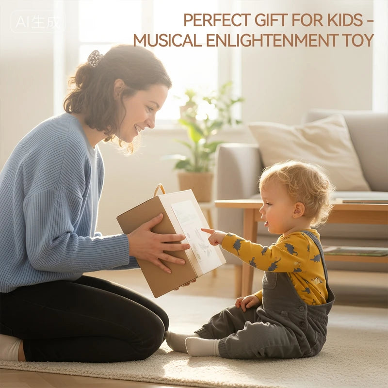 Montessori Music Instruments Baby 0 12 Months Toys Drum Xylophone Kids Early Educational Wooden Instruments Baby Toys Musical