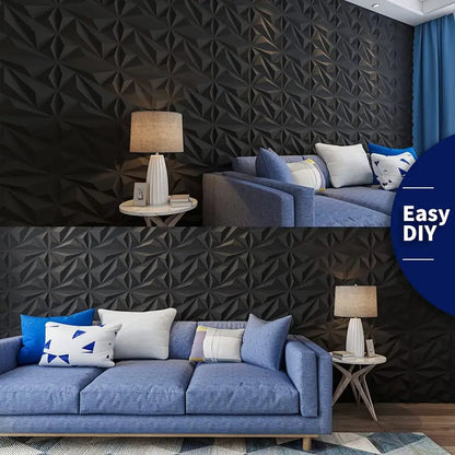 12pcs/20pcs 3D textured wall panels for indoor wall decoration,suitable for living room hall bedroom hotel office,30cmx30cm