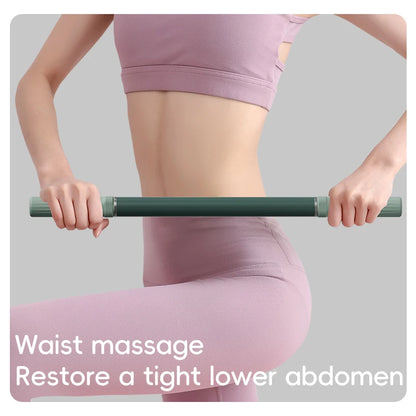 Massage Rod – Compact Deep Tissue Massage Roller Stick – Myofascial Release Tool for Legs, Back, Neck, Arms & Shoulders – Muscle