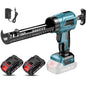 Electric Glue Gun Glass Glue Caulking Gun 4 Speeds Cordless Doors and Windows Electric Sewing Glue Tool for Makita 18V Battery