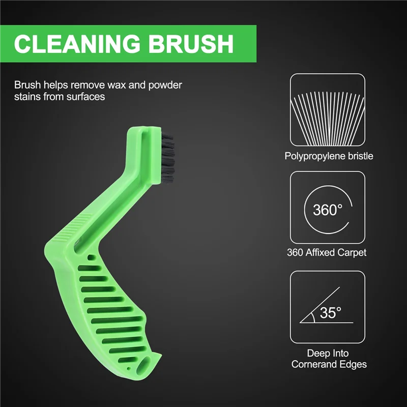 A96E-Polishing Pad Conditioning Brush Polishing Spur Tools Set Pad Cleaning Spur Tool Pad Brush Car Buffing Pad Cleaning