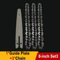 Chain for Mini Chainsaw 8 Inch 1/4"P Electric Saw 45 knots 22 knives Saw Blade Wireless Mini Saw Bar Chain Guid Logging Chainsaw
