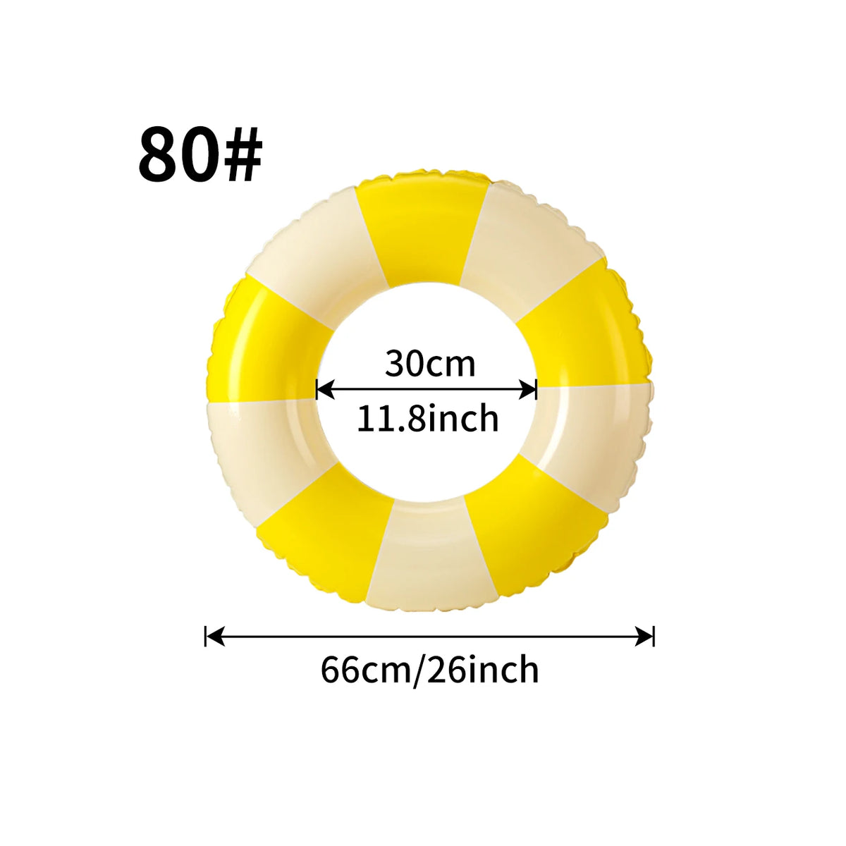 1PC Ins Style Macaron Inflatable Swimming Ring Adult Thickened Pool Float Summer Pool Party Water Toy