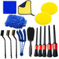 Car Detailing Brush Set Multipurpose Auto Cleaning Kit Soft Detail Brushes For Car Vents Air Outlet Gap Crevice Dust Removal Interior Maintenance Car Care Accessories