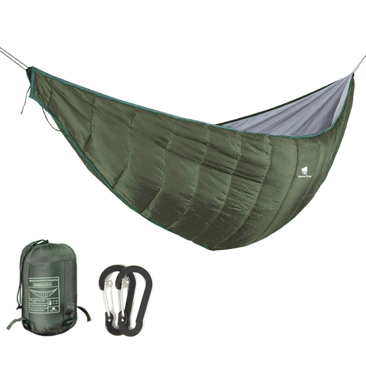 Portable Hammock Underquilt Winter Cold Weather Warm Under Quilt for Outdoor Camping Hiking Traveling Supplies