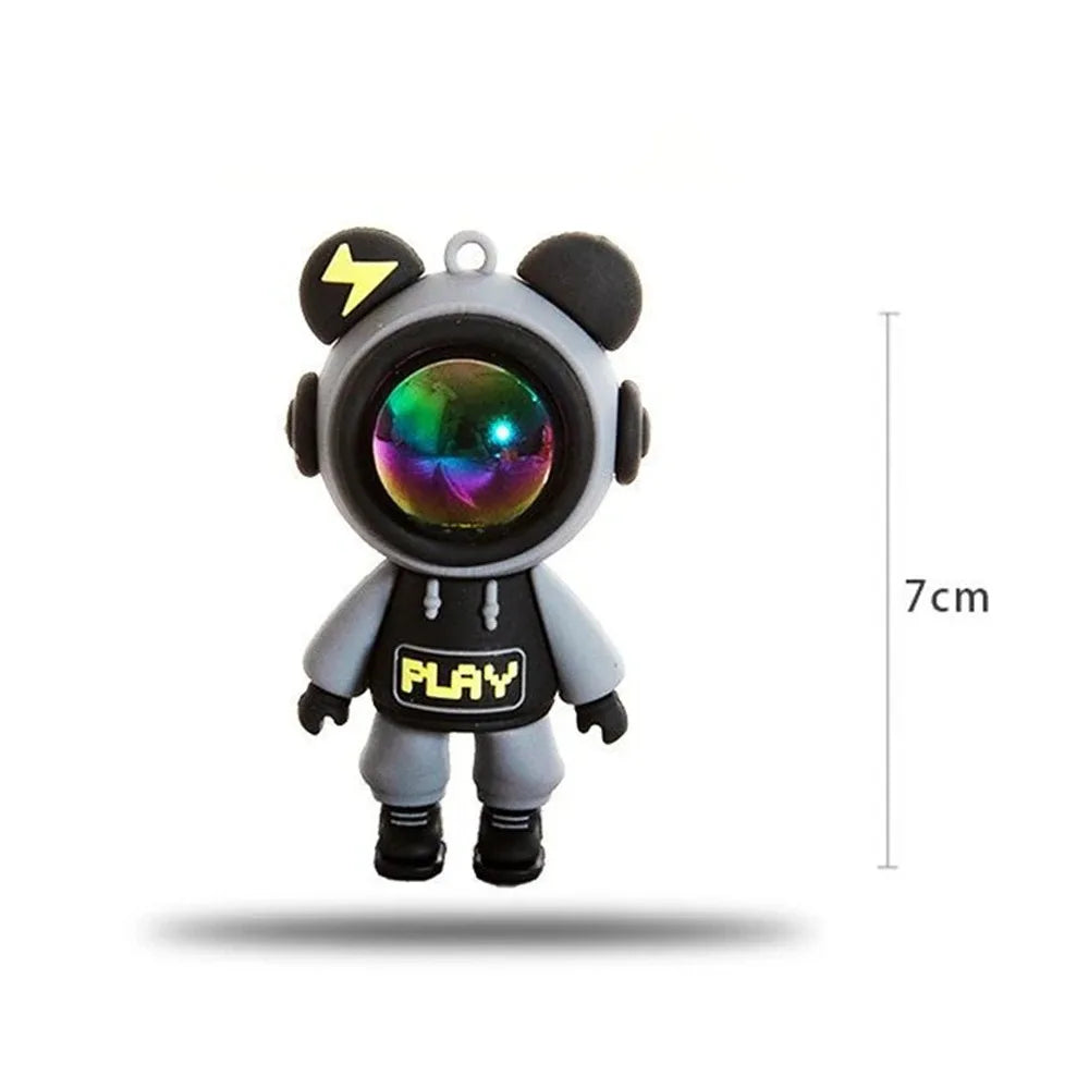 Car Air Outlet Perfume Clip Cartoon Astronaut Air Conditioning Air Outlet Aromatherapy Clip Car Interior Accessories Decoration