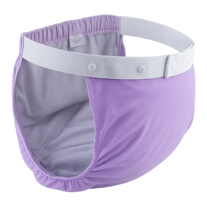 AIO Adjustable Easy To Wear Adult Diapers Washable Cotton Incontinence Cloth Diaper Elderly Diapers Leak proof Underwear