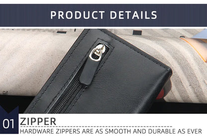 Pop Up Credit Card Holder Wallets Men Slim Rfid Blocking CardHolder Wallet for Men Card Money Bag Purse PU Leather Short Wallets