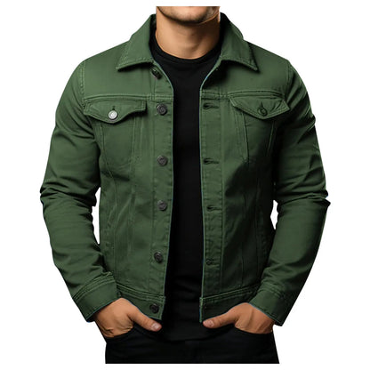 Men'S Casual Fashionable Outerwear Jacket Mens Medium Long Cotton Jacket Men'S Jackets Casual Daily Wear Jacket Ropa De Hombre