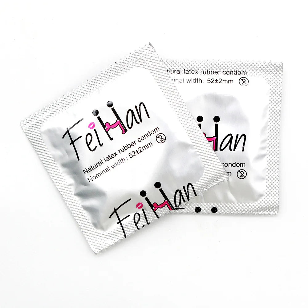 On Sale Smooth Latex Sex Condom 10/30/50pcs/lot Ultra Thin Durable Safe Lubrication Latex Condom Sex Toy For Men Adults Products