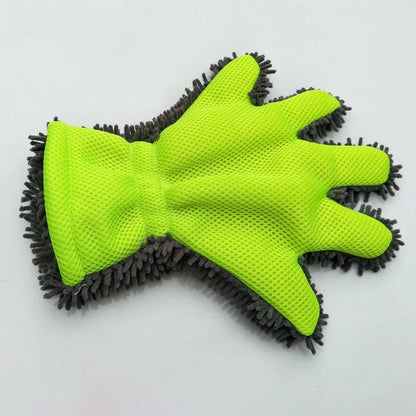 1/2Pcs Ultra-Luxury Microfiber Car Wash Gloves Car Cleaning Tool Home Use Multi-function Cleaning Brush Detailing Washing Gloves
