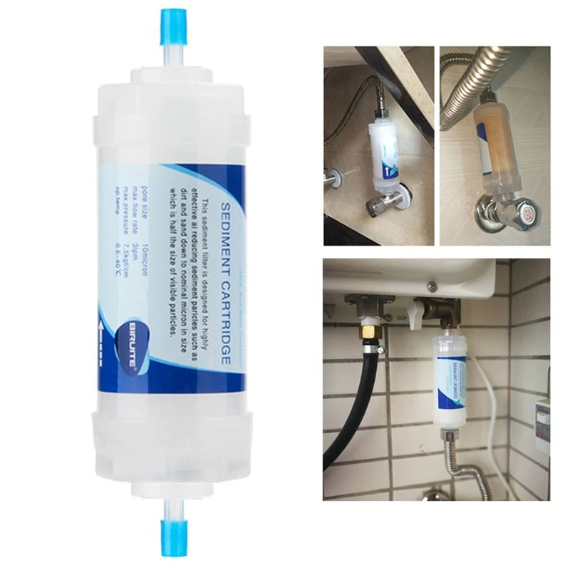 Sediment Water Filter Cartridge Replacement Filtration Water System Maximum 30 lpm