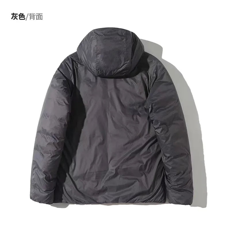 Windproof & Waterproof Winter Jacket  2025 Lightweight Abrasion-Resistant Parka with Hood Unisex Thermal Coat