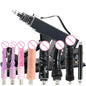 FREDORCH Sex Machines More Attachment Masturbating Pumping Sex Gun Adjustable with Dildo Couples Sex Toy Love Machine for Couple