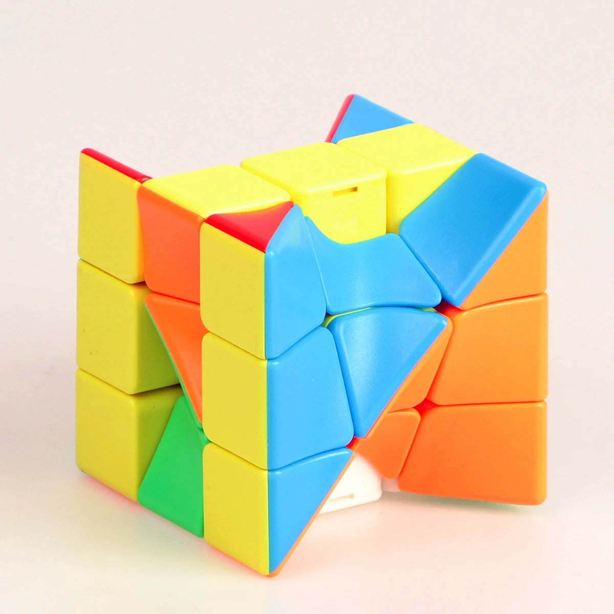3x3x3 twisted, stress reducing, brain strengthening, puzzle solving, professional smooth speed, children's toy gift