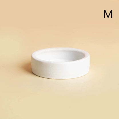 Ceramic Feed Bowl Reptile Food Ceramic Bowl Anti-Escape Ceramic Feeder Dish Reptile Water Bowl For Hermit Crab Gecko Chameleon