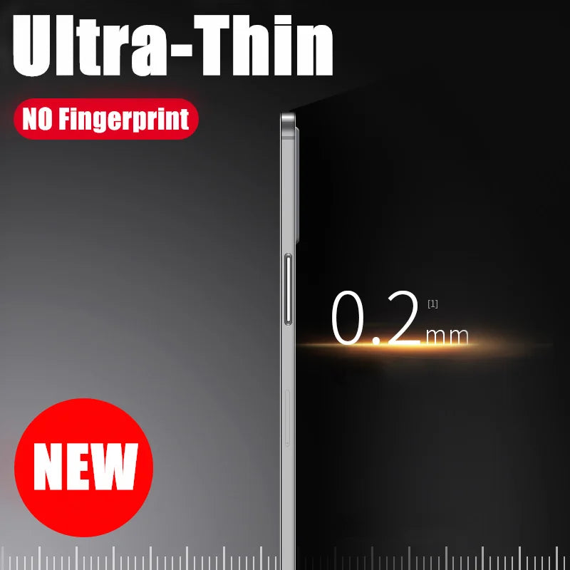 0.2MM Ultra Thin Case For iphone 13 14 15 Pro Max 12 Mini 11 X XR XS Max Cover For iphone SE 2020 2022 7 6 8 Plus Hard PC Case