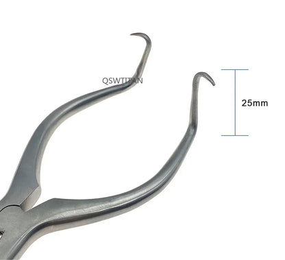 Stainless Steel Weitlaner Retractor 2 Claws Self-Retaining Retractor Orthopedic Bone Retractor Veterinary Surgical Instruments
