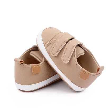 Baby Casual Sneaker Spring and Autumn Soft PU and TPR Sole Anti-slip High Quality Hot Selling 2023 New Fashion for Toddler 0-12M