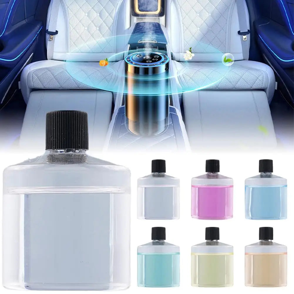 Car Air Freshener Car Aromatherapy Replacement Smell Air Freshener Automatic Auto Scent Starry Sky Ceiling Ambient Light