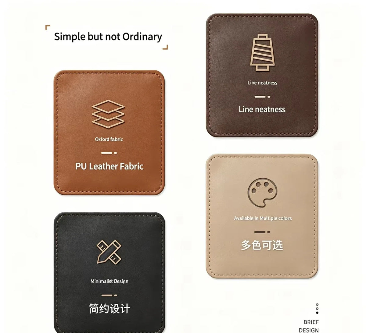 S27 Dog Hair Collector Keychain Leather Pet Memorial Gift Keepsake for Dogs and Cats Fur Storage Pendant Charm Gift Keychain