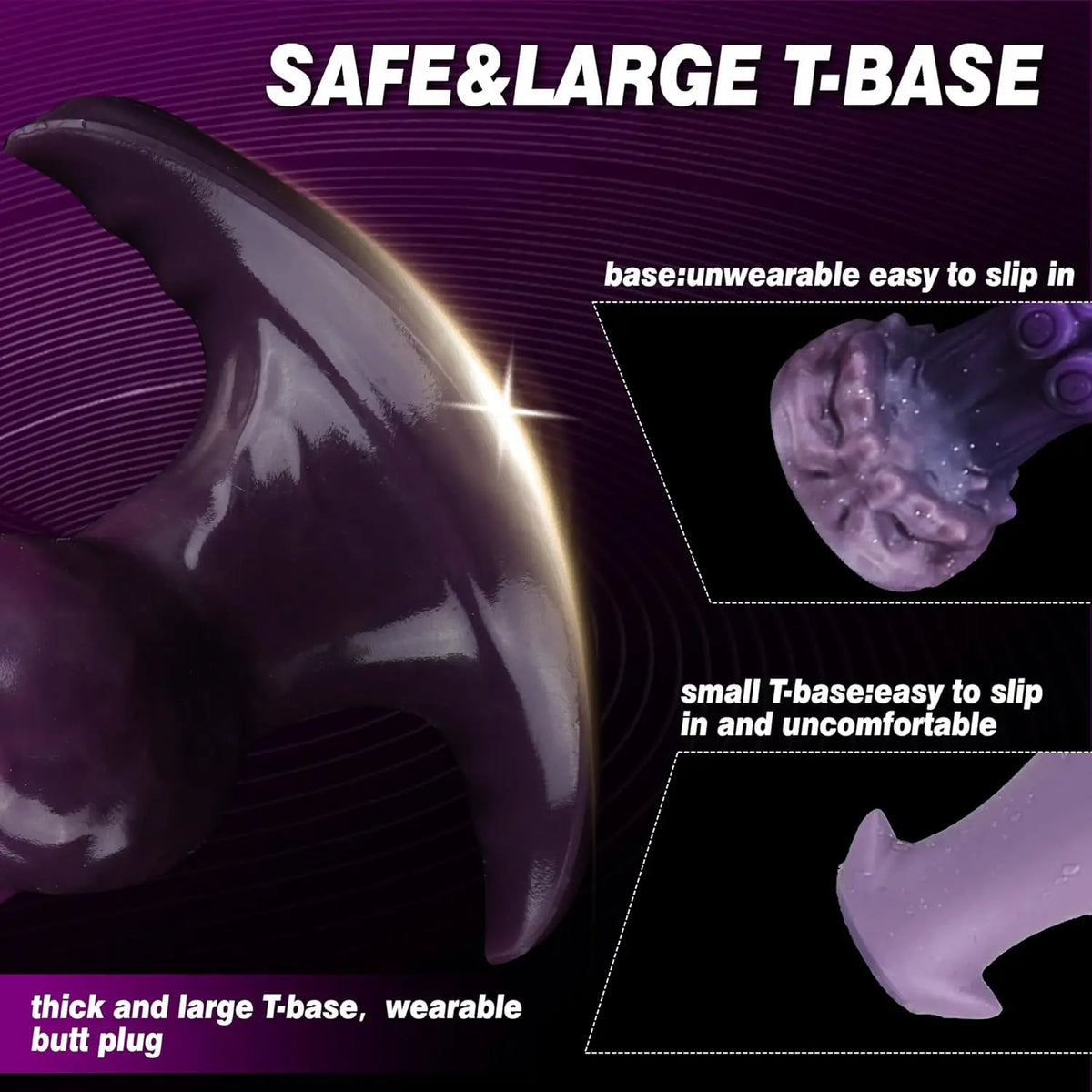 New Inflatable Animal Penis Anal Plug Vagina Anus Dilator Silicone Butt Plug Inflatable Anal Plug Expandable Butt Dilator SexToy