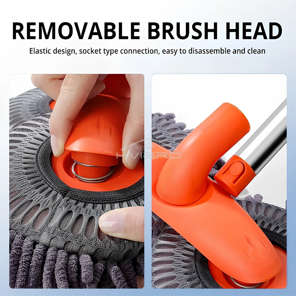 1X Car Cleaning Wash Multipurpose Kit Microfiber Brush Mop Sponge Wipe Auto Home Tools Universal Clean Accessories Yellow Gray