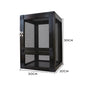 Reptile Terrarium Tall Landscape Ecological Tank Metal Mesh Door Breeding Cage Front Opening Reptile Rainforest Habitats