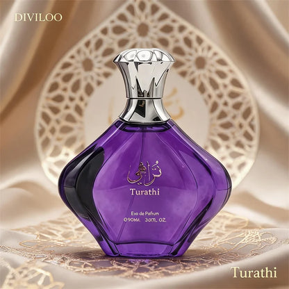 Arabian Luxury Perfume 90ml Jasmine Lemon Amber Eau De Toilette Long-lasting Premium Perfume For Women Unisex Fragrance Spray