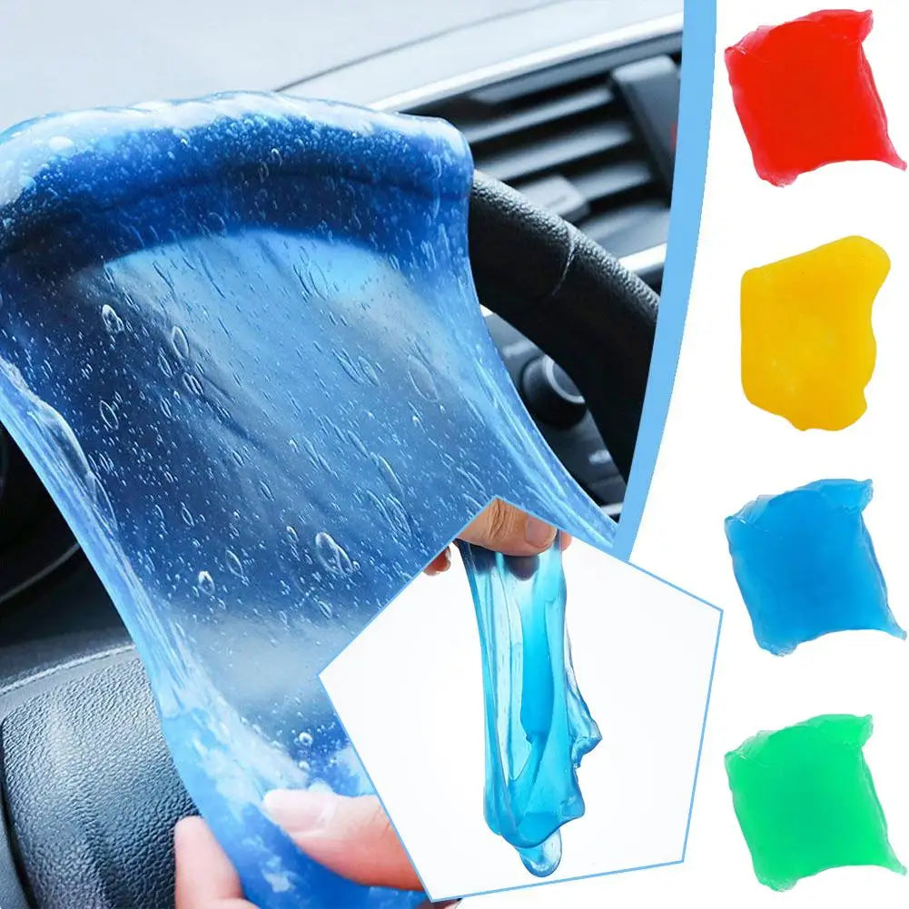1pcs Car Wash Interior Car Cleaning Gel  Dust Remover Glue Computer Keyboard Dirt Cleaner Supplies Cleaning Accessories