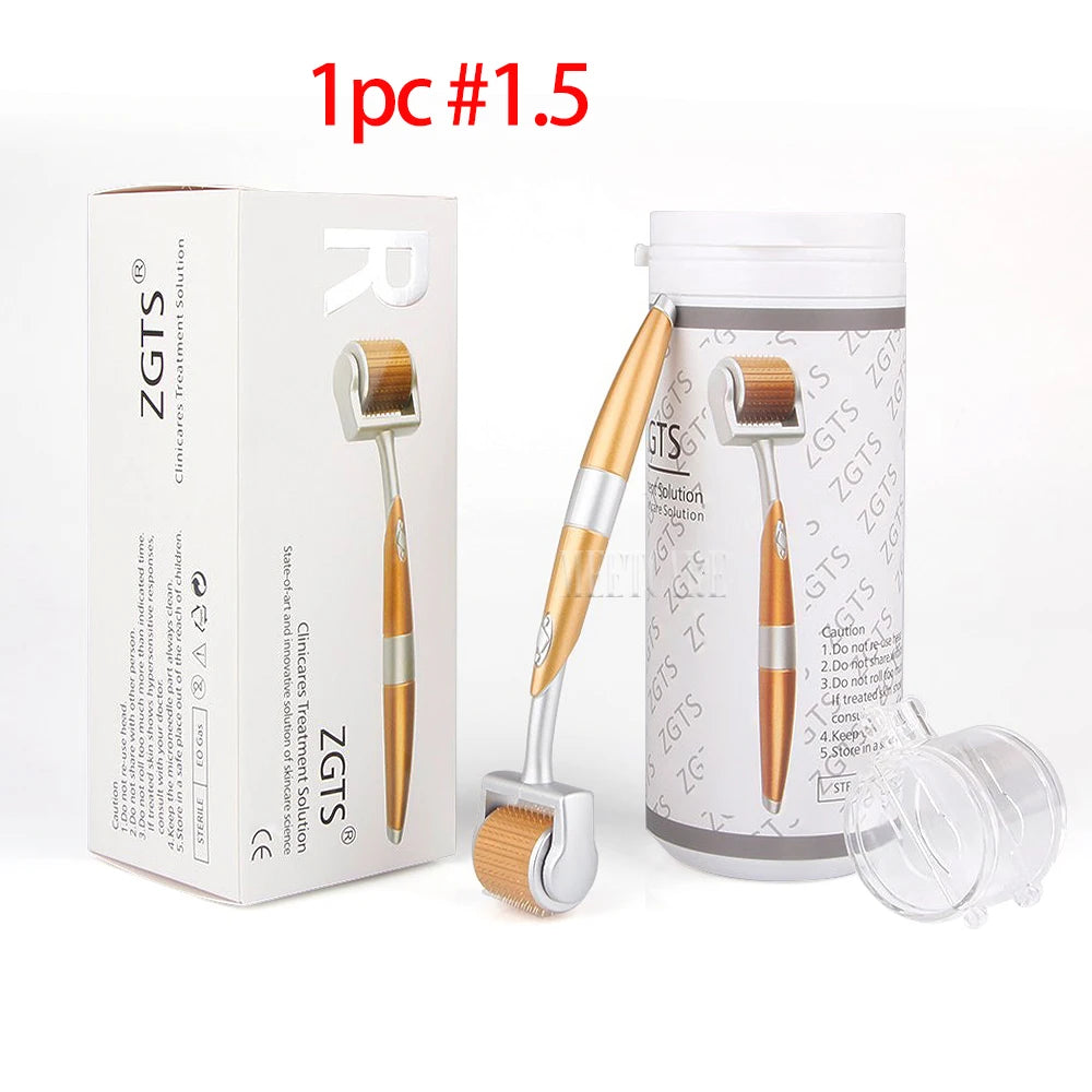 ZGTS 192 Needle Derma Roller Micro Needle Dermaroller Mesotherapy Face Care and Hair-loss Scar Stretch Mark Removal
