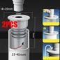 Silicone Bathroom Sewer Seal Ring Kitchen Sink Sewer Pipe Seal Plug Washing Machine Anti-odor Leakage Floor Drain Seal Connector